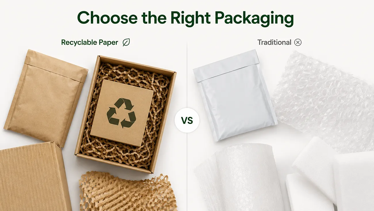 Crown Win Packaging custom recyclable paper gift boxes for European cosmetics brand, sustainable packaging upgrade and high-end printing solution
