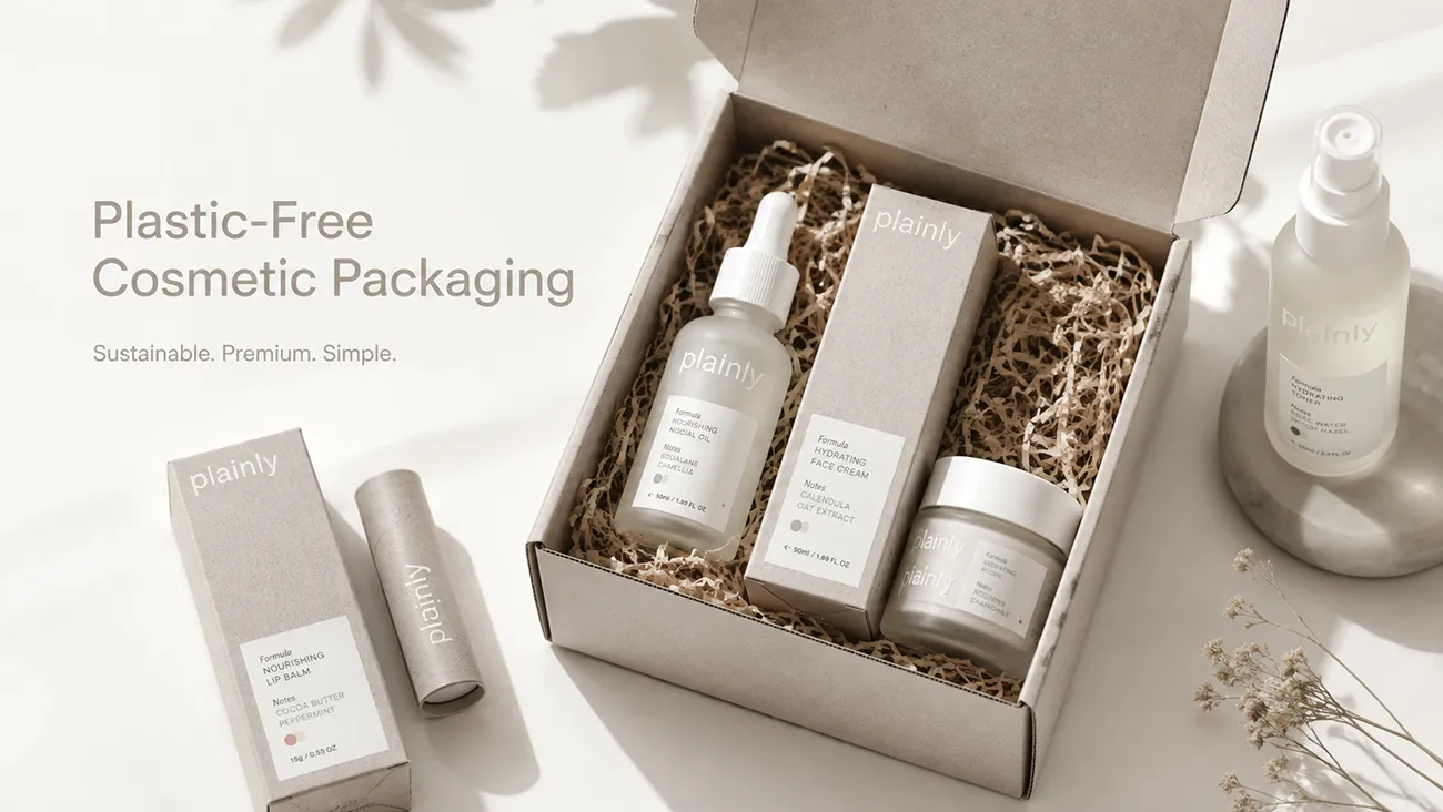 100% plastic-free, eco-friendly paper packaging solutions for beauty brands — Crown Win Packaging