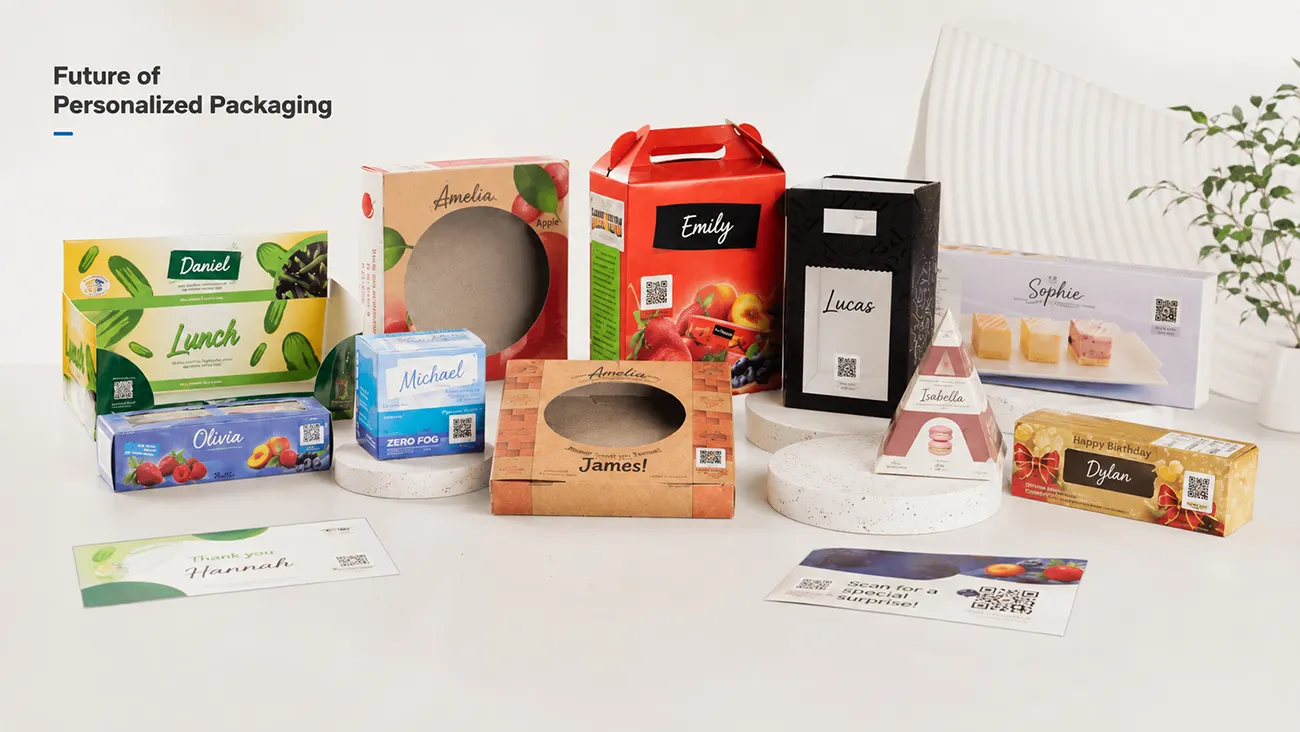 Limited-edition personalized gift box featuring hot stamping and embossing