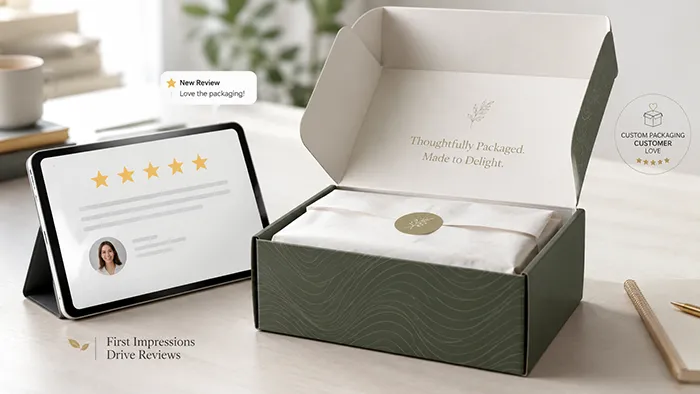 How Custom Packaging Boosts Customer Reviews