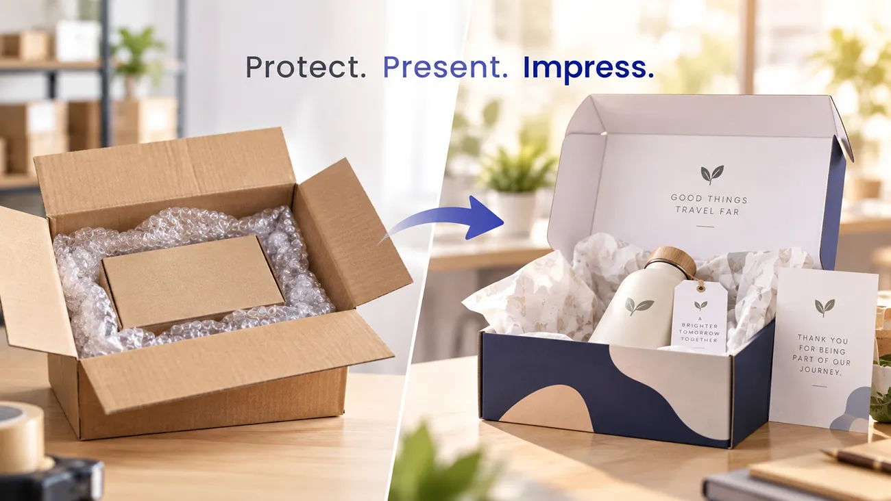 Premium finished branded paper packaging upgrading product experience and brand differentiation for export beauty goods