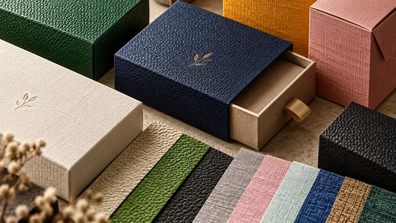 Common Paper Textures for Custom Boxes